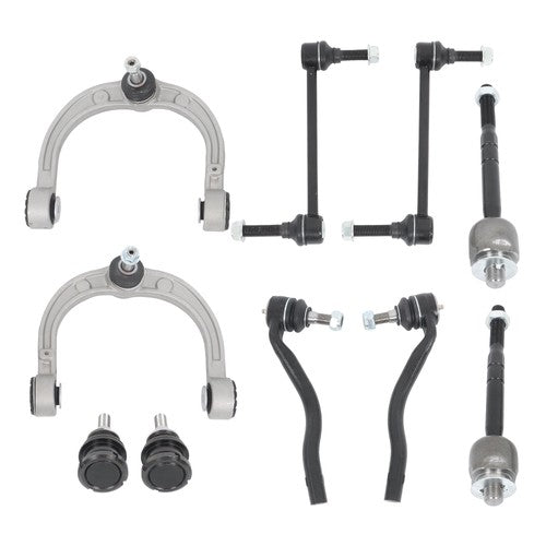 DURAFORCE Control Arm Ball Joint Tie Rod Front Upper 10pc For Mercedes GL320 GL350 GL450