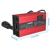 DURAFORCE 48 Volt 10 Amp Battery Charger Fit For Club Car Golf Cart 3-Pin Round Plug