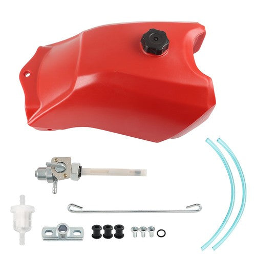 DURAFORCE Fuel Tank With Cap&Fuel Petcock For Honda Fourtrax300 TRX300 1988-1991 1992