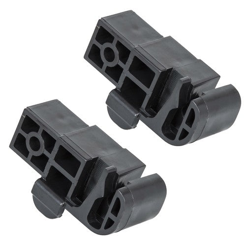 DURAFORCE 2 PACK For Pontoon Bimini Top Latch Black Plastic Connector Bracket #002957