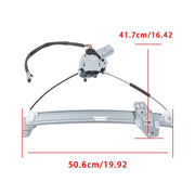 DURAFORCE For ACURA CL 2001-2002 751-162 Power Window Regulator Front Left 4 pins w/ Motor