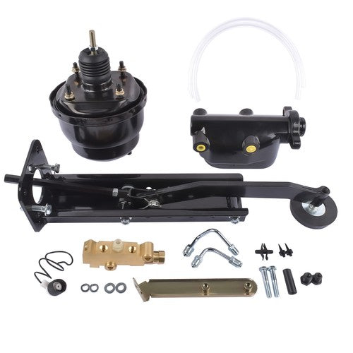 DURAFORCE Universal 7" Dual Booster with 1" Bore Master Cylinder Disc Disc Prop. Valve Kit