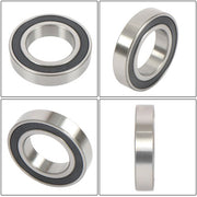 DURAFORCE 10 Pcs R24-2RS 1-1/2×2-5/8×9/16" Double Rubber Seal Deep Groove Ball Bearing