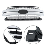 DURAFORCE Chrome Front Bumper Grille Grill For Ford F-150 F150 2018-20 Lariat Style