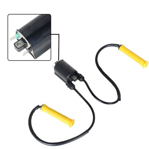 DURAFORCE 2X Ignition Coil W Wire Cap For HONDA VTX1300 R/T/S/C 2004-09 VT1300 2010-20 NEW