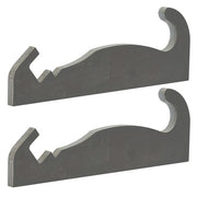 DURAFORCE Quick Tach Bracket Quick Attach For the Cat Fusion coupler Loader mounts w/ Shim