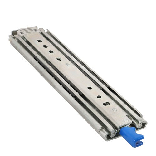 DURAFORCE Locking Drawer Slides 12 Inch Full Extension & Lock 500 lb Load Capacity 1 Pair