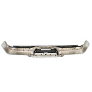 DURAFORCE Rear Chrome Step Bumper Assembly For Ford F150 04-06 W/ Object Sensor Holes