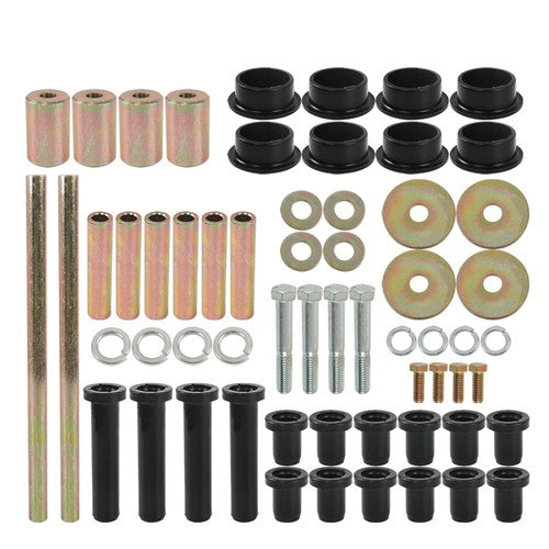 DURAFORCE Rear Left & Right A-Arm Bushing Shafts Kit for Polaris Sportsman 400 450 600 700