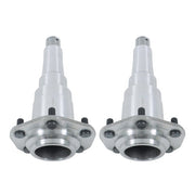 DURAFORCE New 2-Pack #42 Weld-On Spindles With Flange Fit For 7,000lb Trailer Axles-2 1/4"