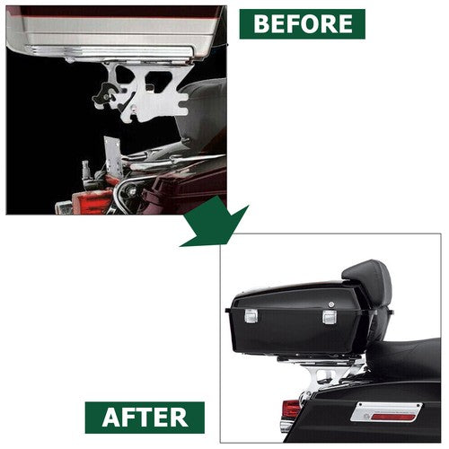 DURAFORCE Quick Detach Luggage Trunk Mount Docking Hardware Kits For Harley Touring 97-08