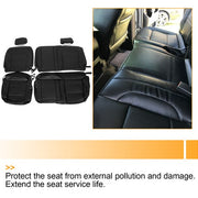 DURAFORCE For 14-2018 Chevy Silverado LT DOUBLE Cab Full Set Seat Cover Black Replacement