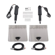 DURAFORCE 15001-101 9"x12" Standard Boat Trim Tab Kit 12V No Switch For 16-25 Foot Vessels
