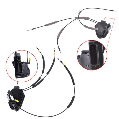 DURAFORCE 2Pcs Front Door Lock Latch Actuator for Nissan Pathfinder 3.5L V6 2018 2019 2020