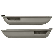 DURAFORCE 2x Front Gray Left & Right Door Armrest fits 88-94 Chevy GMC C/K 1500 2500 3500