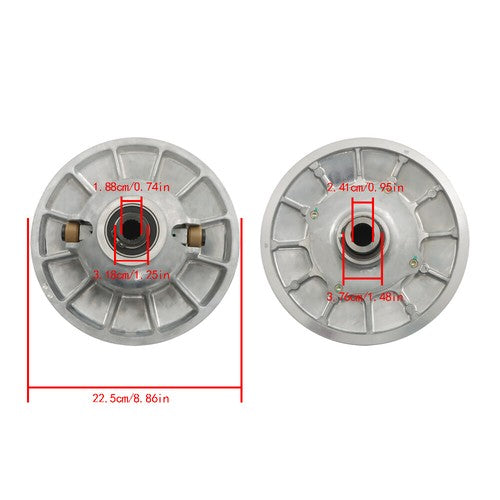 DURAFORCE NEW SECONDARY DRIVEN CLUTCH 1323038 1323070 for Polaris RZR Ranger 570 Ace