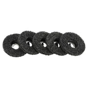 DURAFORCE 10 PCS 4-1/2" x 7/8" Black Diamond Grinding Discs Strip Discs for Angle Grinder