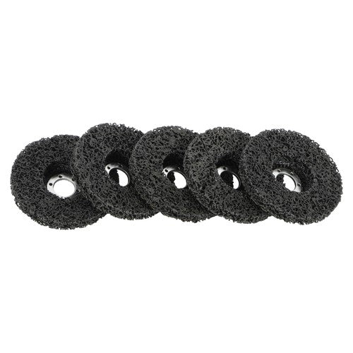 DURAFORCE 10 PCS 4-1/2" x 7/8" Black Diamond Grinding Discs Strip Discs for Angle Grinder