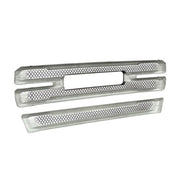 DURAFORCE For 2019-2022 GMC Sierra 1500 SLT AT4 Grille Covers Grill Overlay Gloss Black