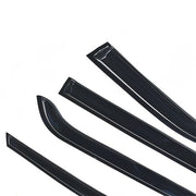 DURAFORCE Tape-On Window Visor Guards Sun Rain Shade Smoke For Ford Explorer 2011-2019