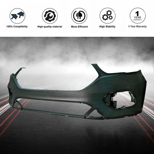 DURAFORCE Fit For 2017-2019 Ford Escape GJ5Z17757APTM Plastic Front Bumper Cover Primed