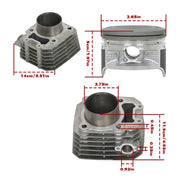 DURAFORCE For KAWASAKI KLF250-A BAYOU 250 2003-2011 Cylinder Piston Gasket Kit