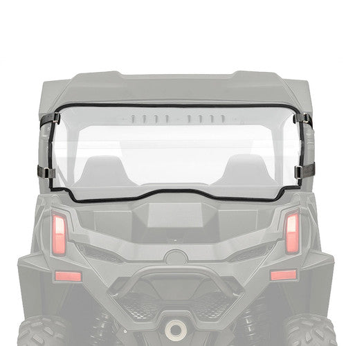 DURAFORCE Clear Rear Windshield for CFMOTO ZForce 950 Sport Trail 800 Trail 23 25 Vented