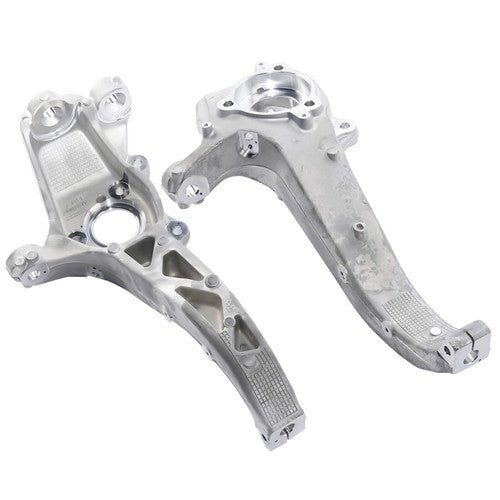 DURAFORCE 2Pcs Front Driver & Passenger Side Steering Knuckle for Tesla Y 2020 2021-2023