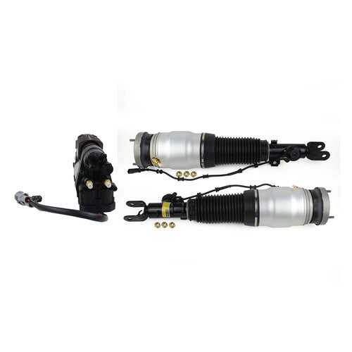 DURAFORCE 2Pcs Front Air Spring Bag Struts + 1Pc Compressor for Hyundai Equus 2011-2016