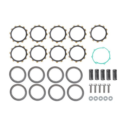 DURAFORCE For Yamaha WR250F YZ250F Clutch Friction w/ Steel Plates Spring Gasket Kit 01-13