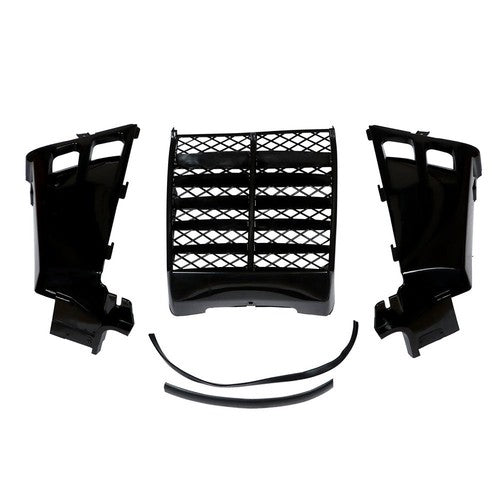 DURAFORCE Radiator Cover Grill Gas Tank Side Covers Black For Yamaha Banshee 350 1987-2006