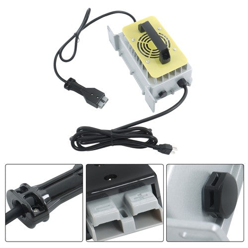 DURAFORCE Fit For EZGO Golf Cart 36V 18A Waterproof Battery Charger With SB-50 Style Plug