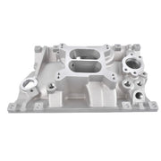 DURAFORCE 2114 Performer Intake Manifold for GM 90 Deg V6 Chevy SBC 200/229/262 Dual Plane