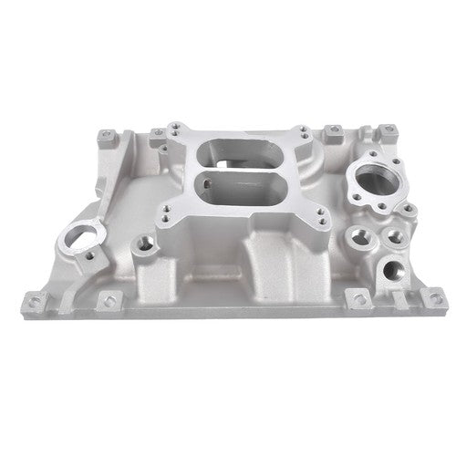 DURAFORCE 2114 Performer Intake Manifold for GM 90 Deg V6 Chevy SBC 200/229/262 Dual Plane