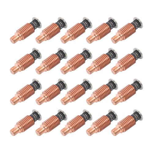DURAFORCE Plasma Cutting Electrodes 45A-125A Fit Plasma 125 Series Torch 20pcs 220971