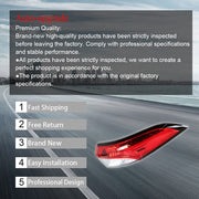 DURAFORCE Passenger Right Side Tail Light Assembly Halogen For Toyota Corolla 2020-2021