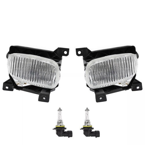 Front Fog Driving Lights Clear Lens Bulbs For Toyota Tundra 2000-2006 LH RH