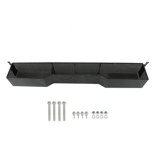DURAFORCE Integrated Front Inner Storage Basket Black For Yamaha G29 Golf Carts 2007-2016