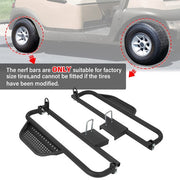 DURAFORCE Nerf Bars Bracket For Club Car DS Elec 4 x 12V Batteries Golf Cart 2004-2008