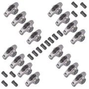 DURAFORCE 16Pcs 17-4PH Stainless Steel Rocker Arms for Pontiac 287-455 V8 4.3L 1.65 Ratio