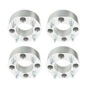 DURAFORCE Wheel Spacers For Honda 4x110 2" 74mm Hub Bore M10x1.25 Studs 4Pcs Silver