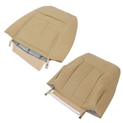 DURAFORCE Fit For Ford F150 Lariat 2009-2014 Front Driver Passenger Perforated Seat Cover
