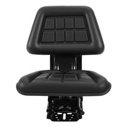 DURAFORCE Black Tractor Suspension Seat For Ford / New Holland 3000 3600 3610 3900 6000