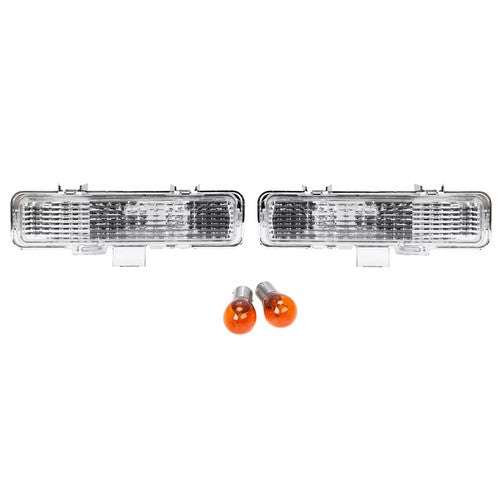 Front Corner Bumper Signal Lights Parking Lamps for Chevy Blazer 83 94 S10 82 93