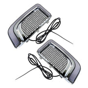 DURAFORCE Fairing Lower Grill LED Turn Signal Running Light For Electra Glide 2014-2020