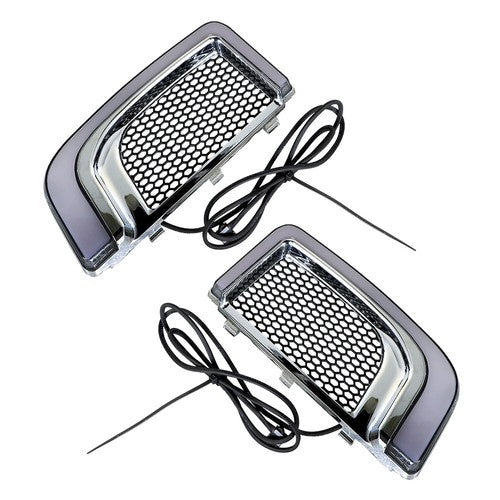 DURAFORCE Fairing Lower Grill LED Turn Signal Running Light For Electra Glide 2014-2020