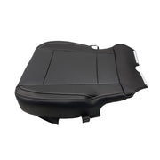 DURAFORCE Black For Ford F150 2015-2017 Driver&Passenger Bottom And Top Seat Cover Leather