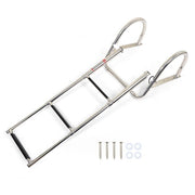 DURAFORCE 3 Steps Ladder Stainless Steel in-Board Telescoping For Marine Boat Yacht New