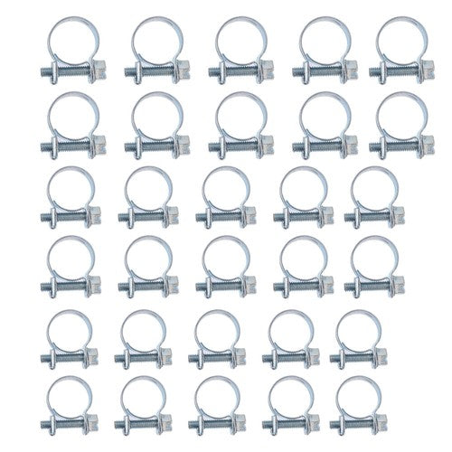 DURAFORCE FUEL INJECTION HOSE CLAMP / AUTO Fuel clamps 30PCS(1/4", 5/16", 3/8")
