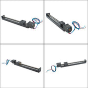 DURAFORCE 200mm T6×1 Mini Linear Rail Module LeadScrew Stage Actuator With NEMA11 Stepper